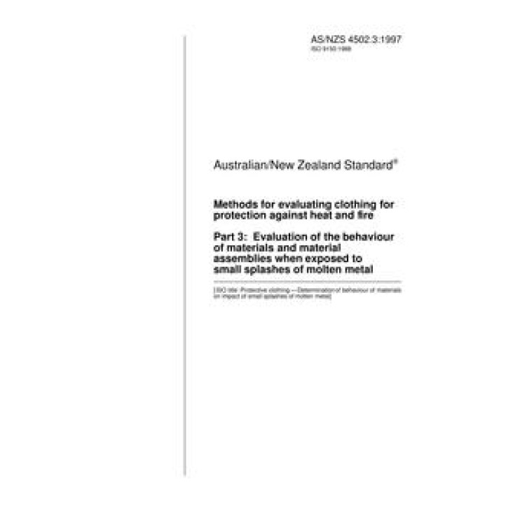 AS/NZS 4502.3 PDF