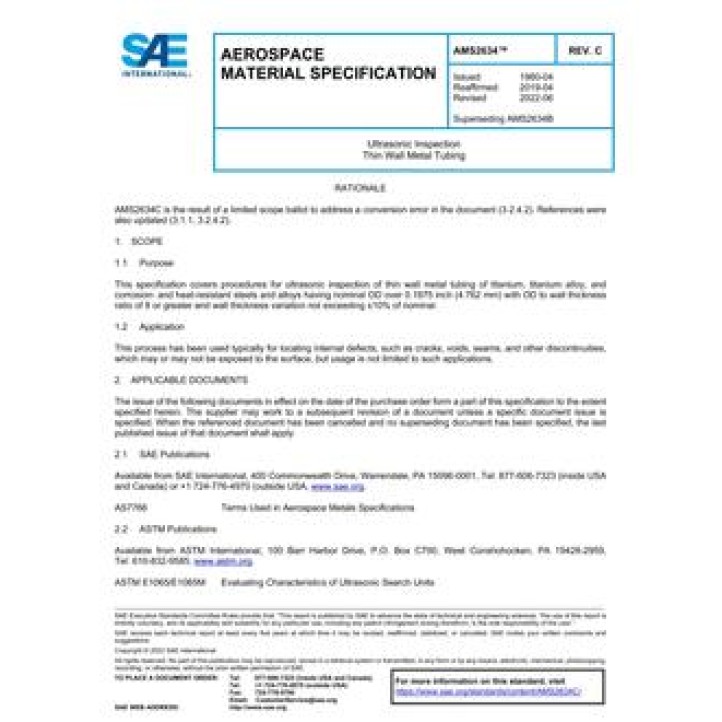 SAE AMS2634C PDF