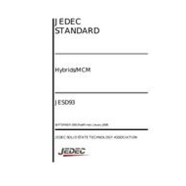 JEDEC JESD93 (R2009) PDF