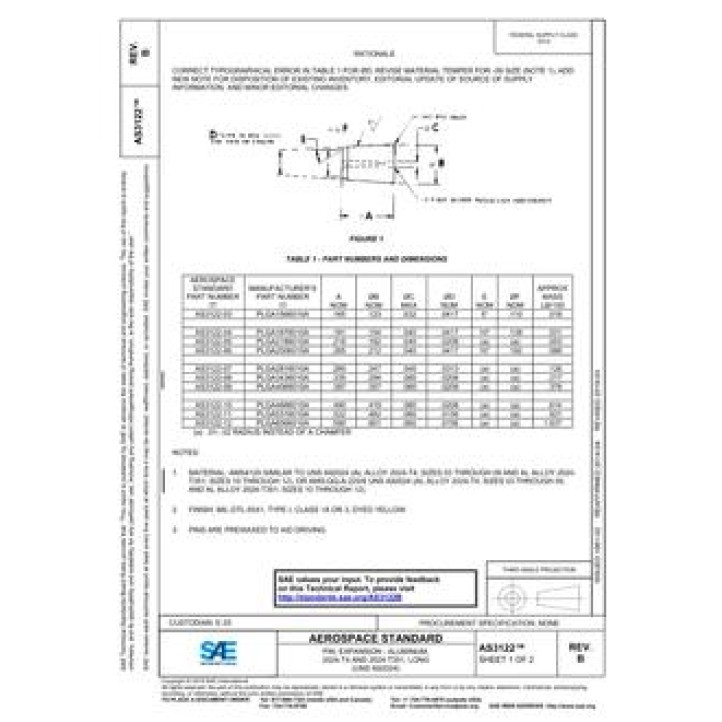 SAE AS3122B PDF