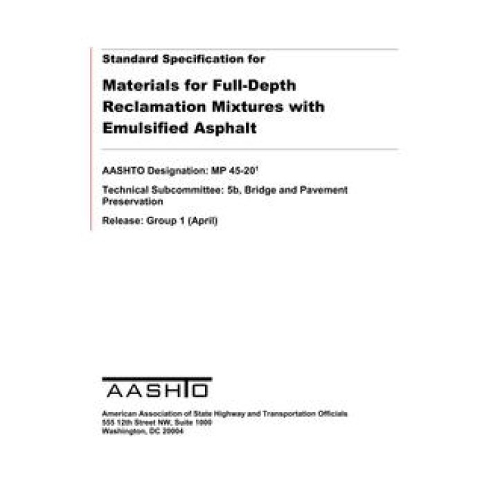 AASHTO MP 45 PDF download