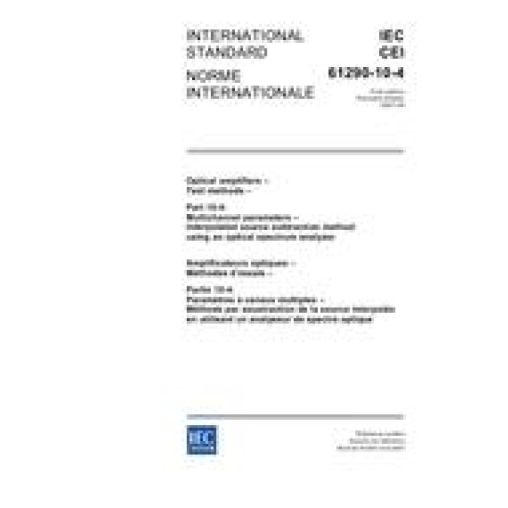 IEC 61290-10-4 Ed. 1.0 b PDF