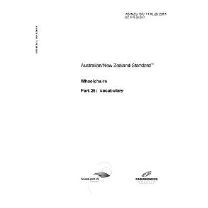 AS/NZS ISO 7176.26 PDF