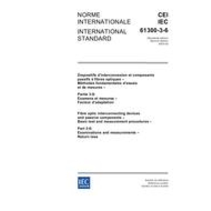 IEC 61300-3-6 Ed. 2.0 b PDF