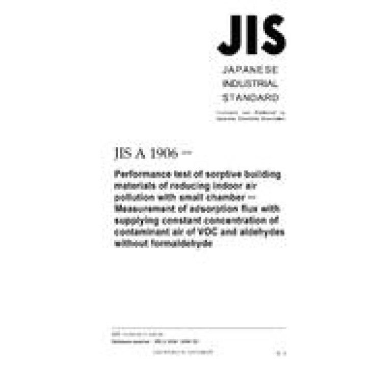 JIS A 1906 PDF