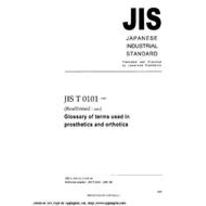 JIS T 0101 PDF