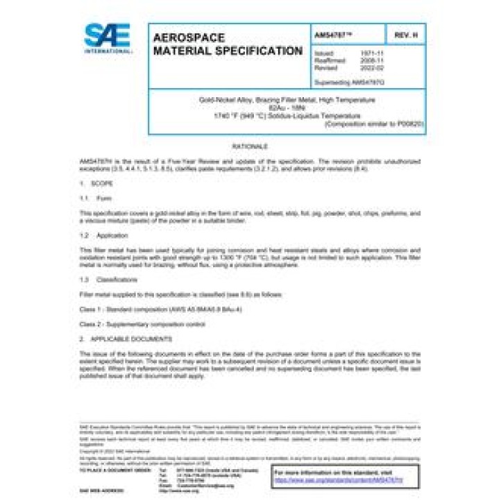 SAE AMS4787H PDF