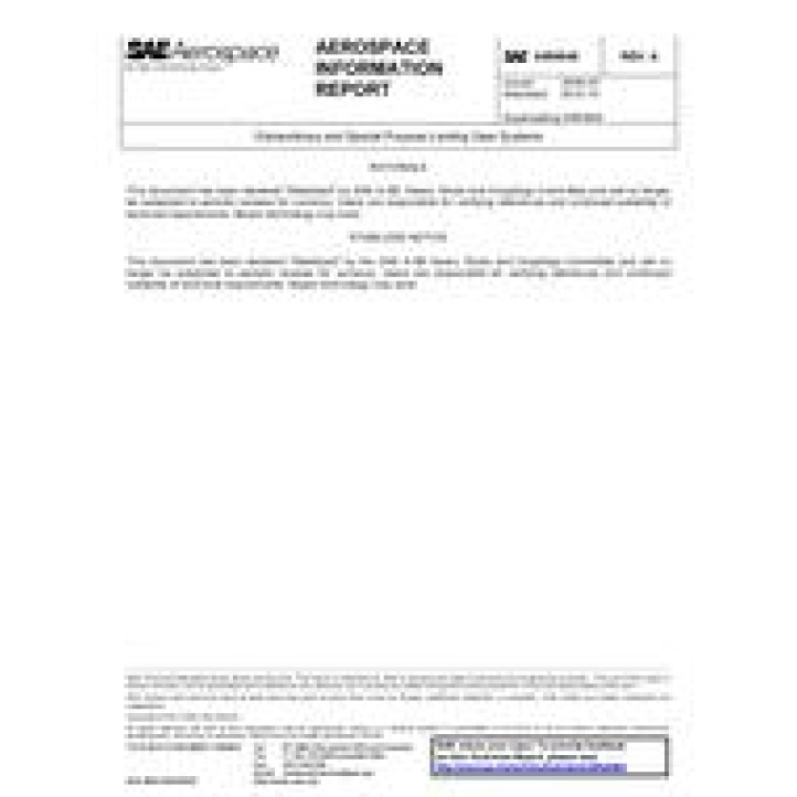 SAE AIR4846A PDF