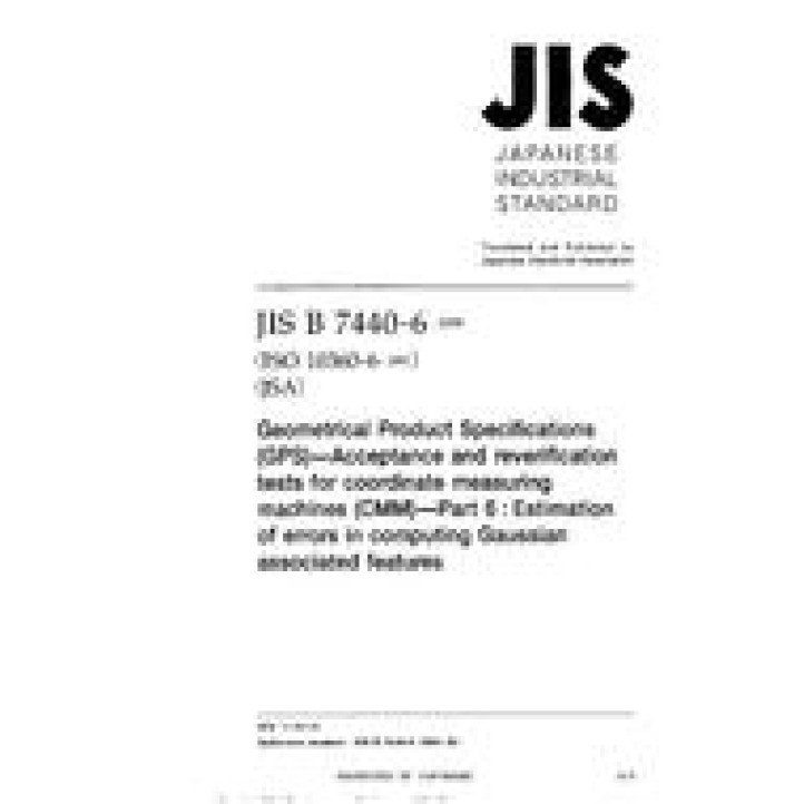 JIS B 7440-6 PDF