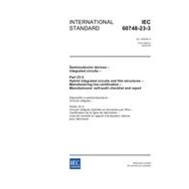 IEC 60748-23-3 Ed. 1.0 en PDF