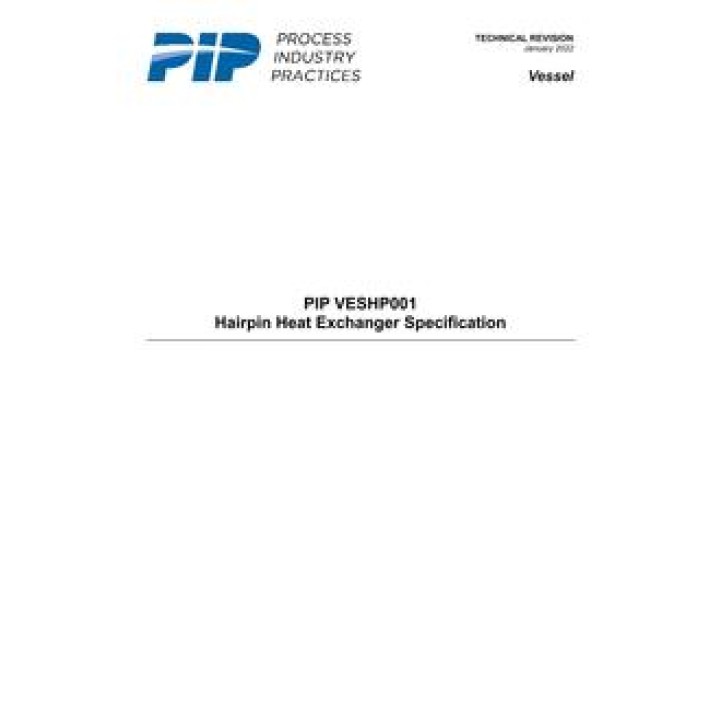 PIP VESHP001 PDF