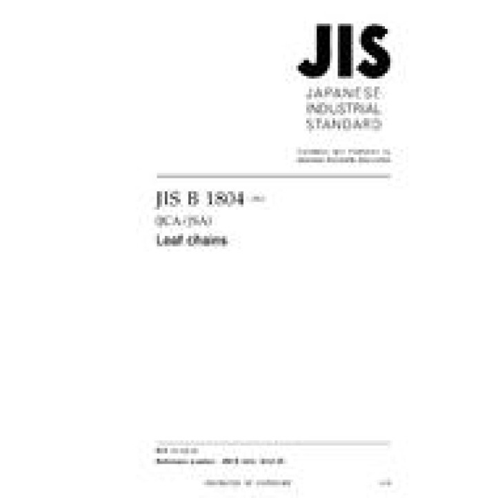 JIS B 1804 PDF