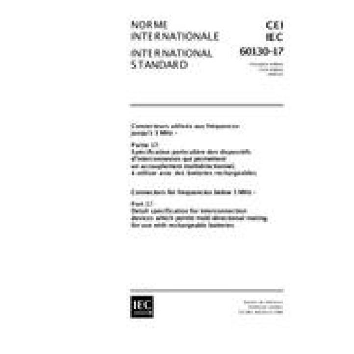 IEC 60130-17 Ed. 1.0 b PDF