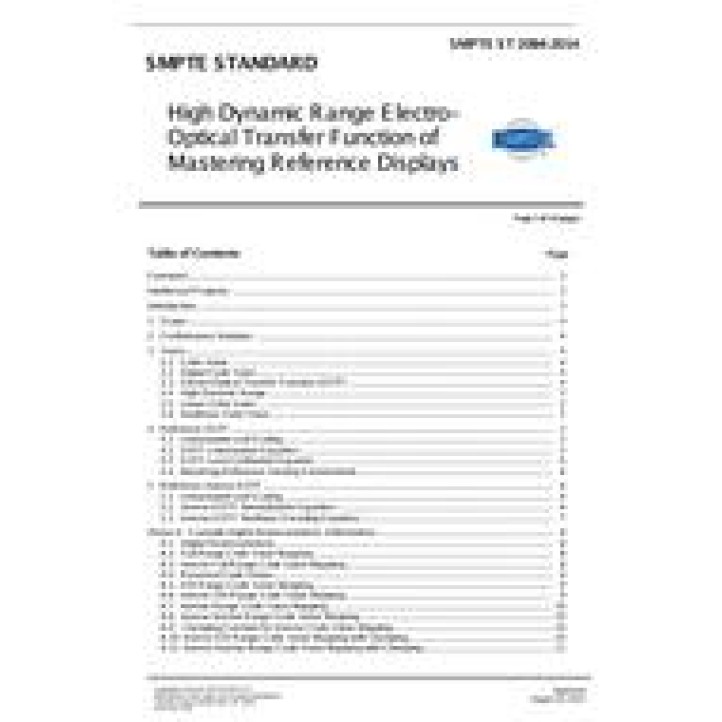 SMPTE ST 2084 PDF