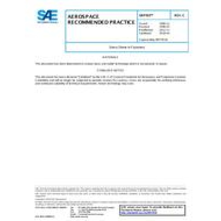 SAE ARP953C PDF