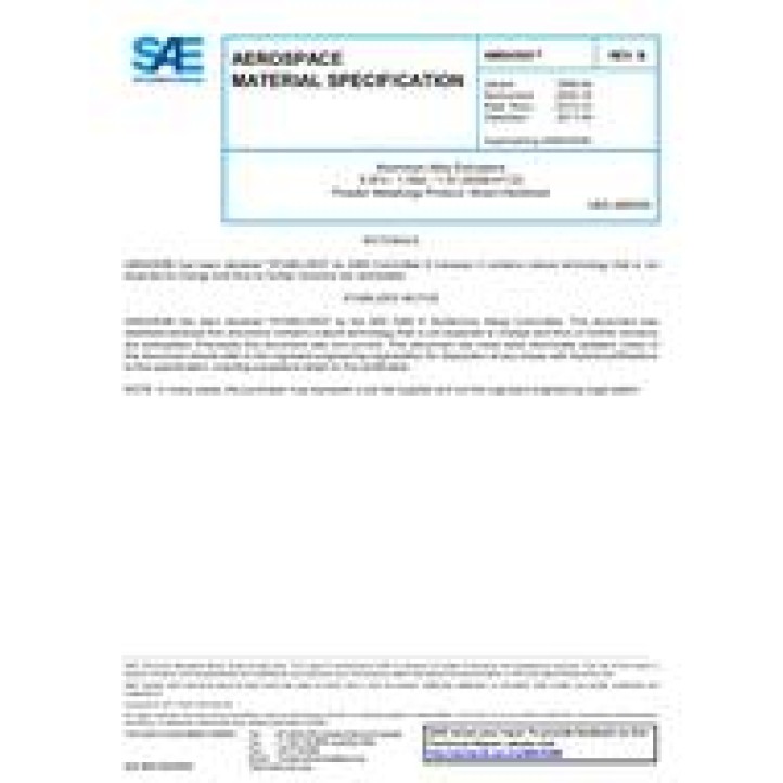 SAE AMS4309B PDF