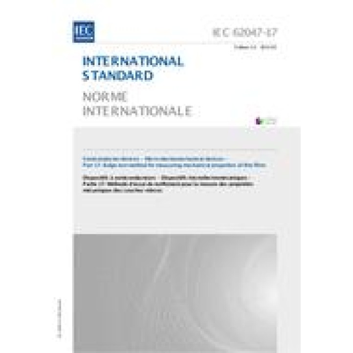 IEC 62047-17 Ed. 1.0 b PDF