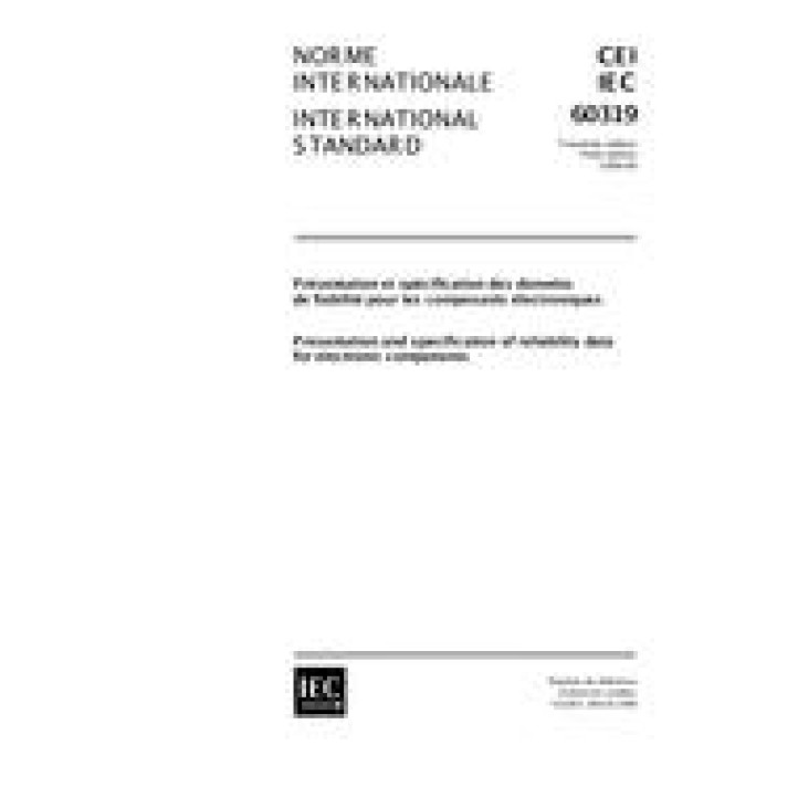 IEC 60319 Ed. 3.0 b PDF