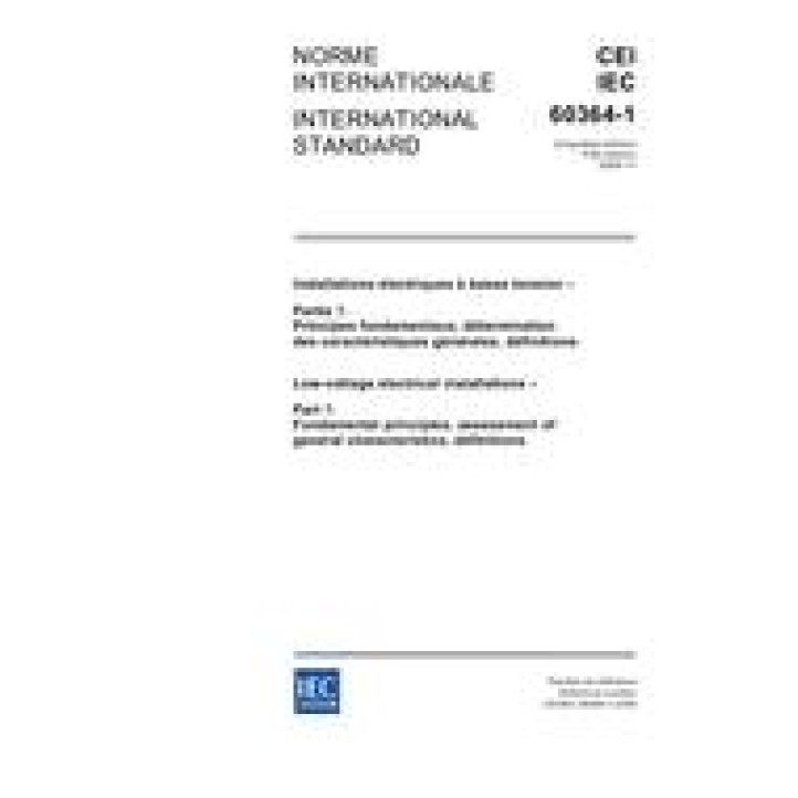 IEC 60364-1 Ed. 5.0 b PDF