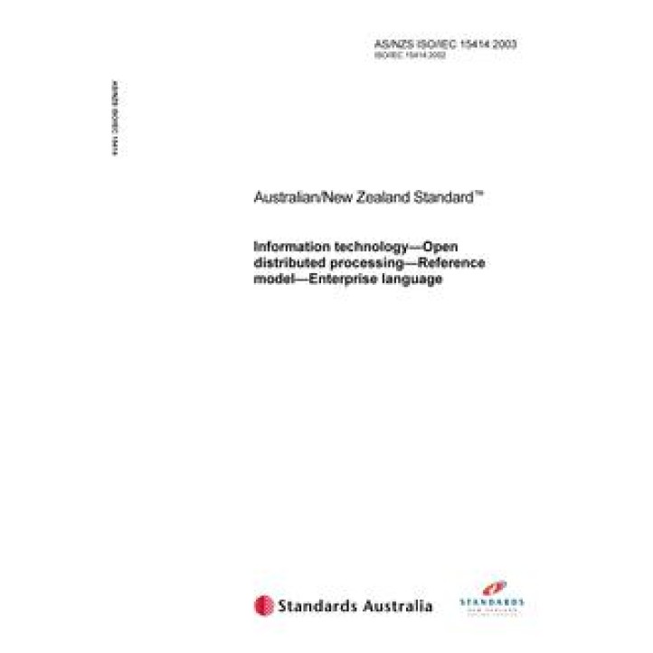 AS/NZS ISO/IEC 15414 PDF