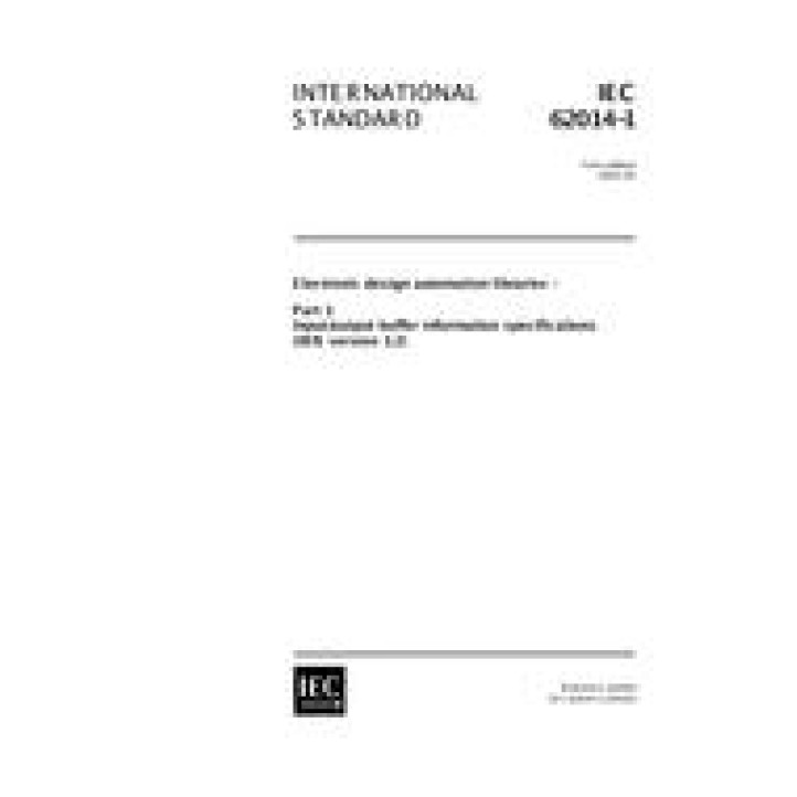 IEC 62014-1 Ed. 1.0 en PDF