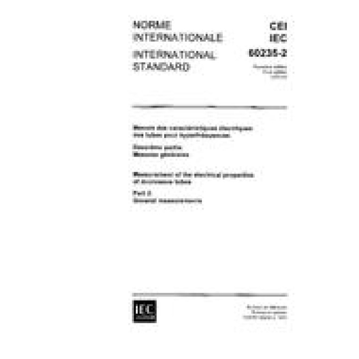 IEC 60235-2 Ed. 1.0 b PDF