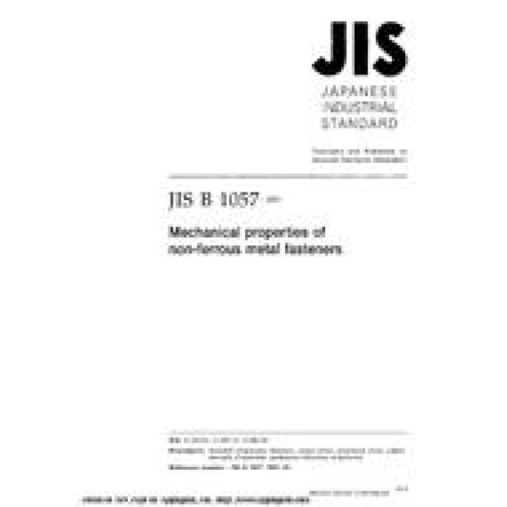 JIS B 1057 PDF