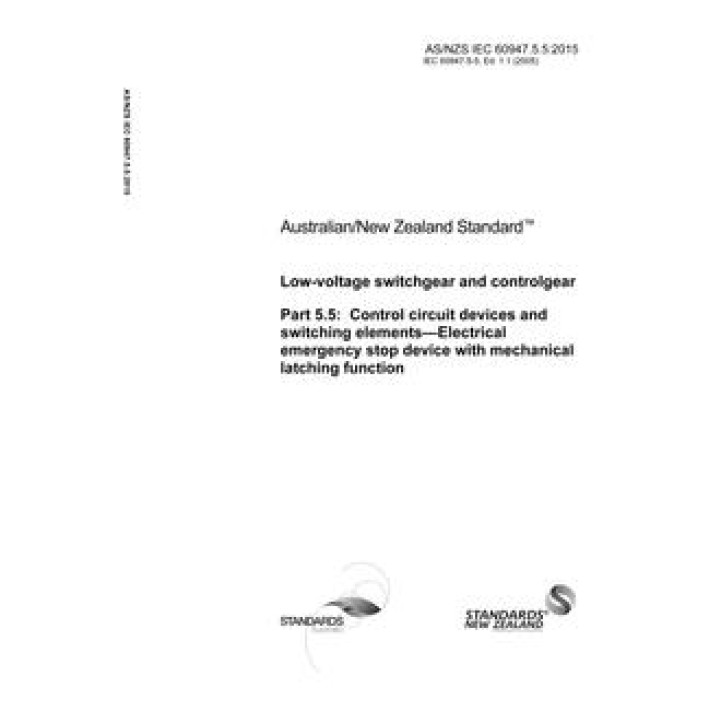 AS/NZS IEC 60947.5.5 PDF