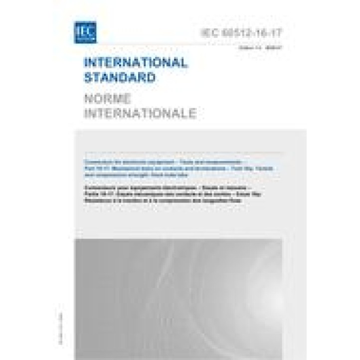 IEC 60512-16-17 Ed. 1.0 b PDF