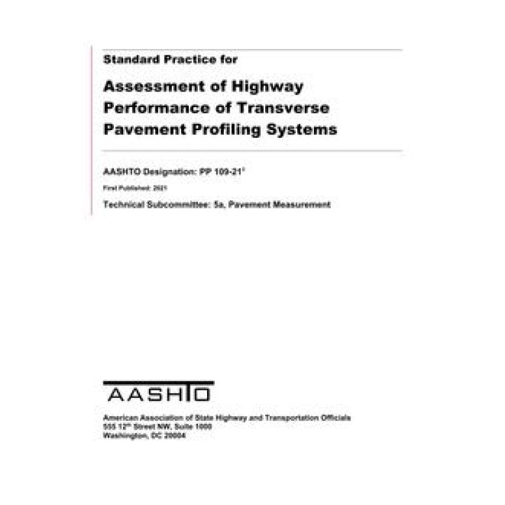 AASHTO PP 109 PDF download