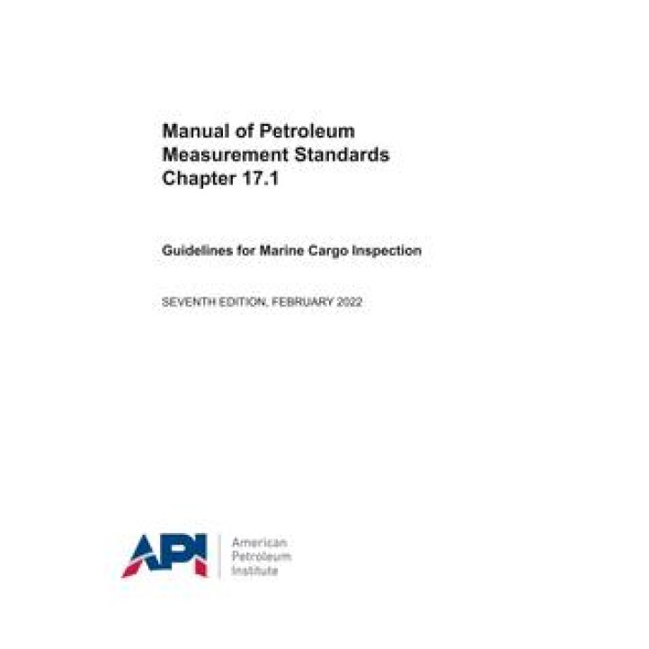 API MPMS Chapter 17.1 PDF