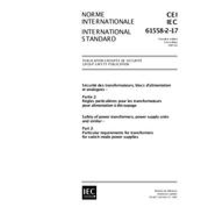 IEC 61558-2-17 Ed. 1.0 b PDF