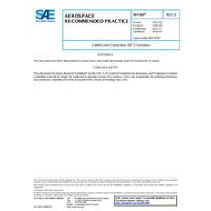 SAE ARP260E PDF