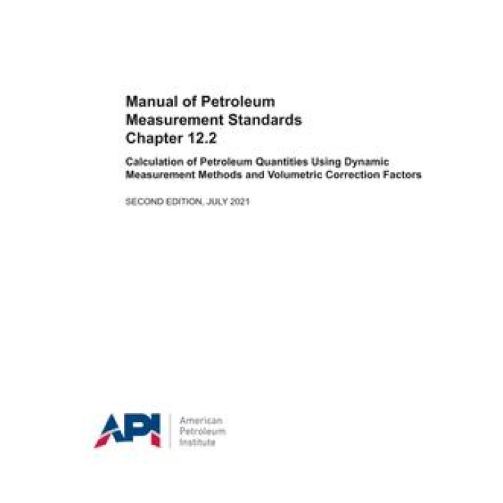 API MPMS Chapter 12.2 PDF