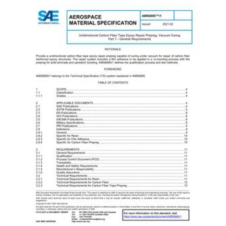 SAE AMS6885/1 PDF