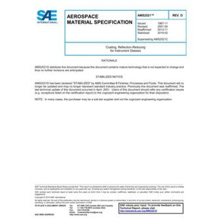 SAE AMS2521D PDF