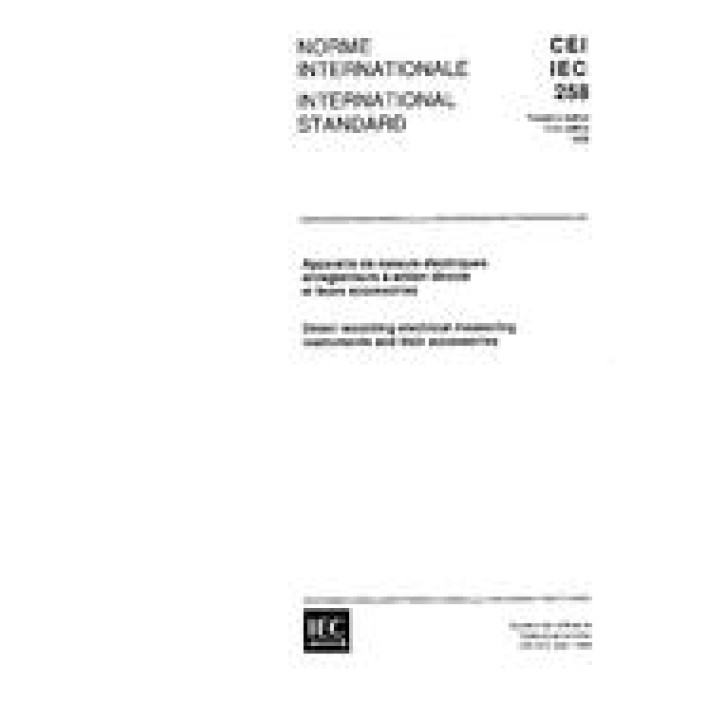 IEC 60258 Ed. 1.0 b PDF