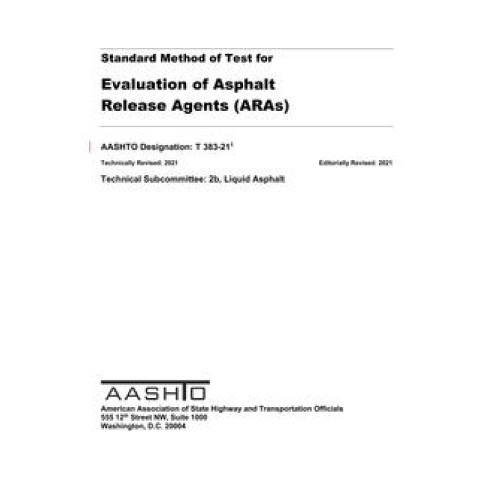 AASHTO T 383 PDF