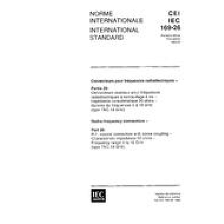 IEC 60169-26 Ed. 1.0 b PDF