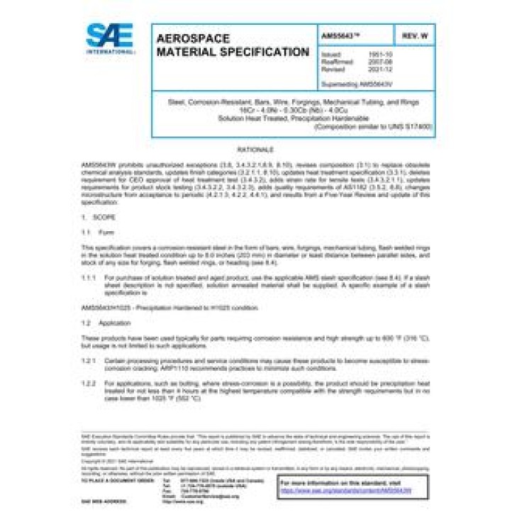 SAE AMS5643W PDF