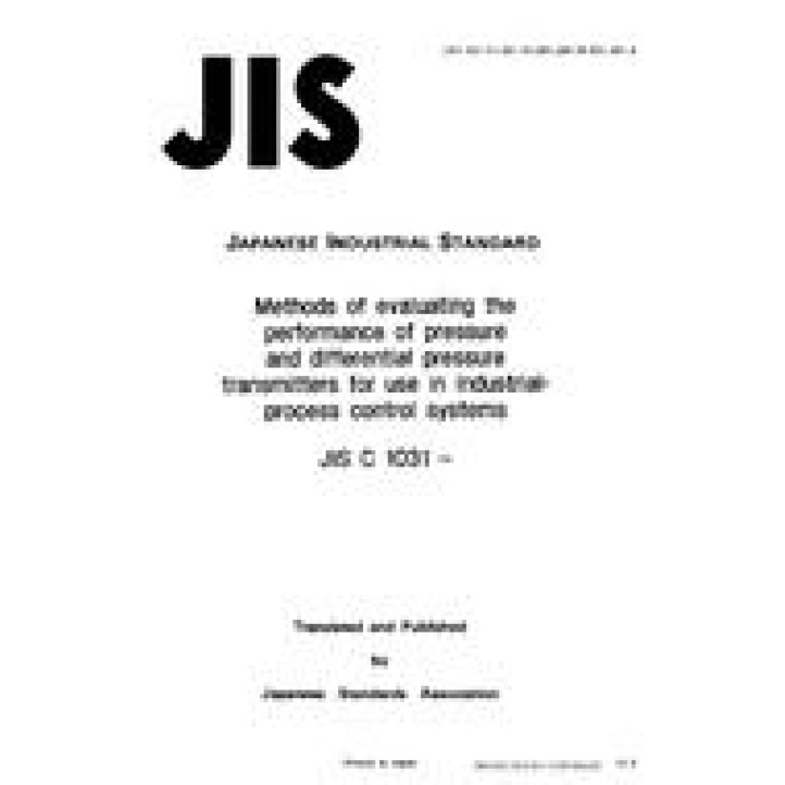 JIS C 1031 PDF