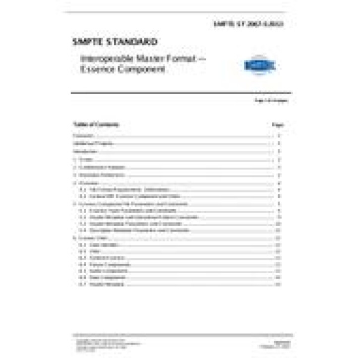 SMPTE ST 2067-5 PDF