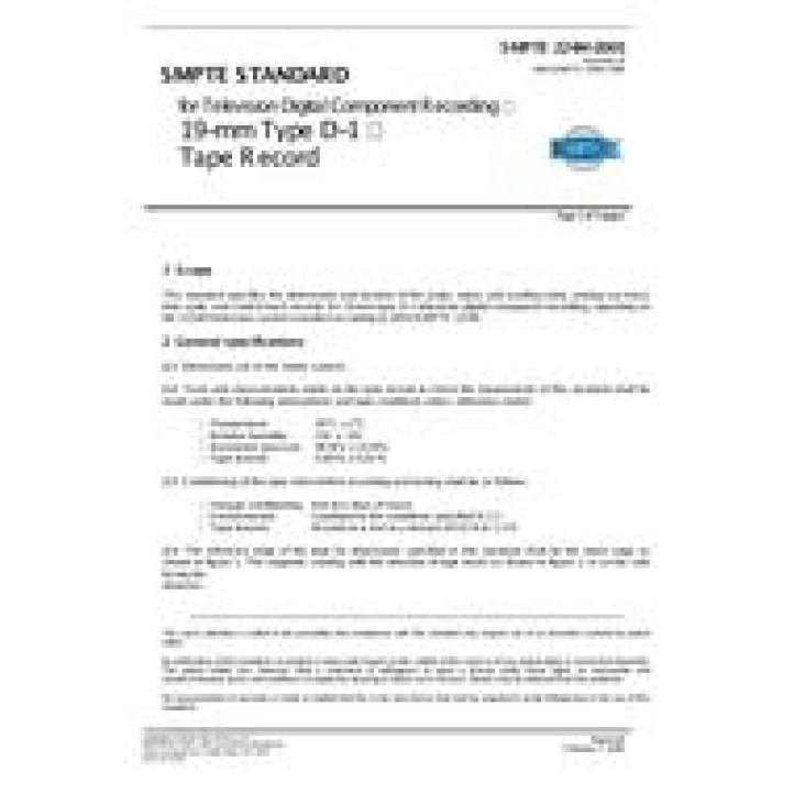 SMPTE 224M PDF