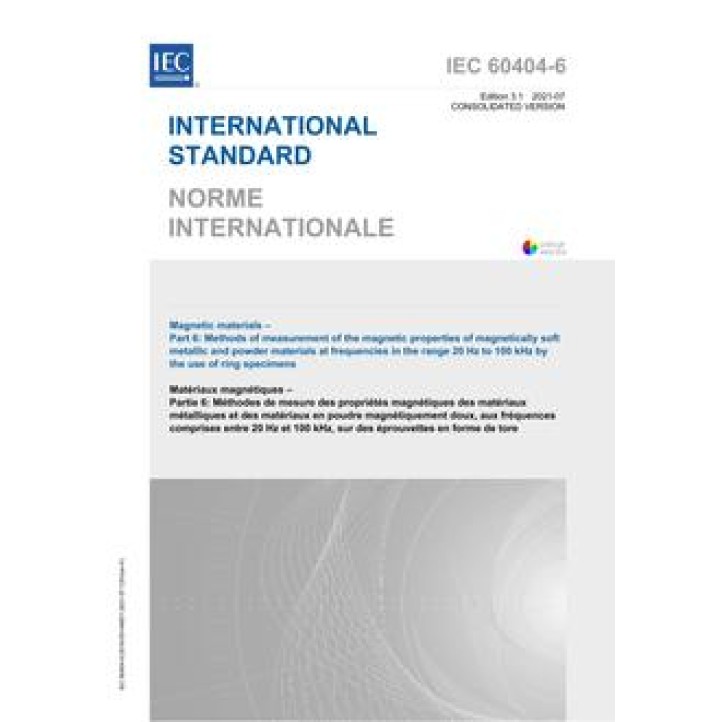 IEC 60404-6 Ed. 3.1 b PDF