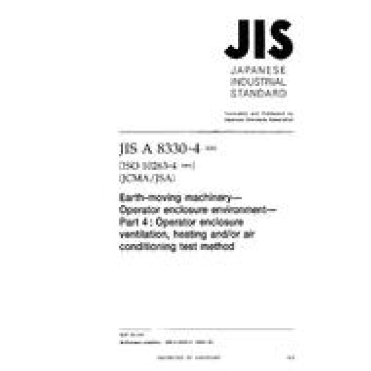 JIS A 8330-4 PDF