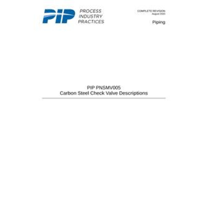 PIP PNSMV005 PDF