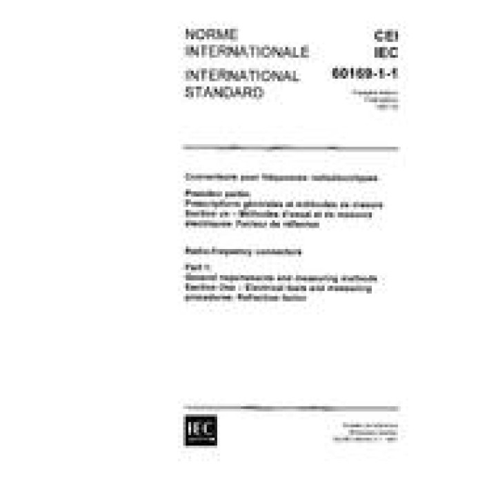 IEC 60169-1-1 Ed. 1.0 b PDF