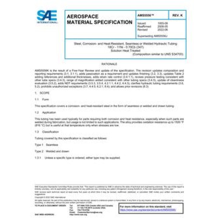 SAE AMS5556K PDF