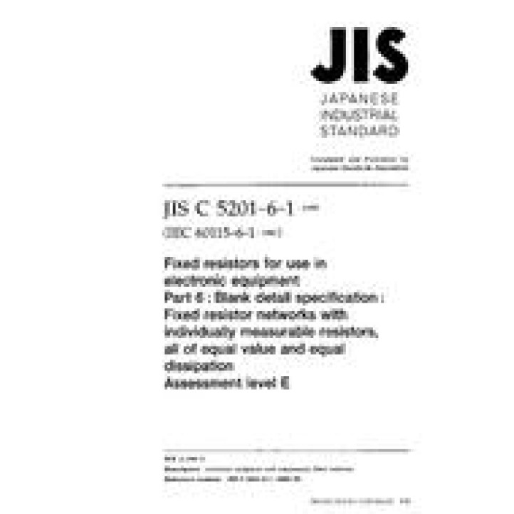 JIS C 5201-6-1 PDF