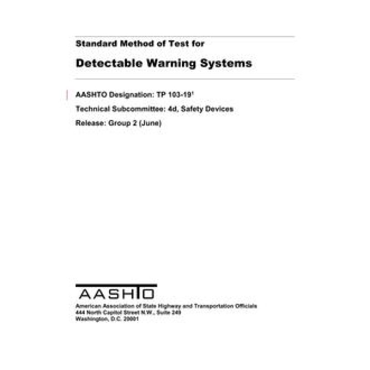 AASHTO TP 103 PDF download